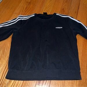 Adidas Black crew neck